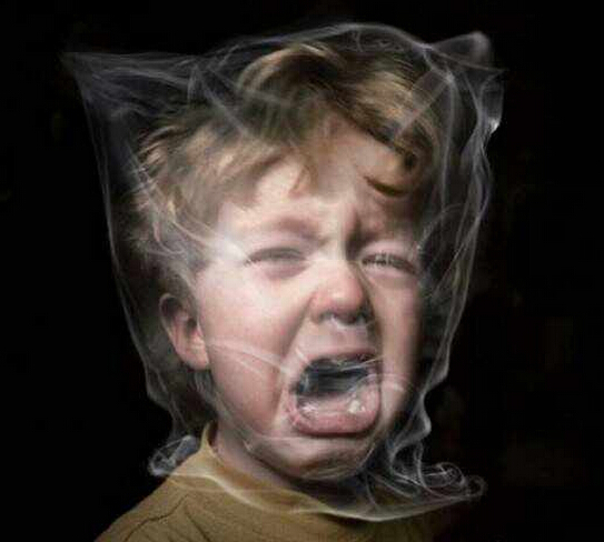 易可纺窗帘提醒:儿童受二手烟、三手烟影响最